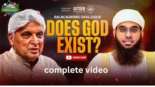 Does God Exist? | Javed Akhtar vs Mufti Shamail Nadwi  #DoesGodExist#GodExistence#FaithVsScience#