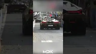 Group of Lamborghinis Make Some Noise in Knokke-Heist | Zoute Grand Prix 2025