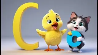 Seven Baby Chicks Say A to Z | Alphabet Song for Kids | Learn ABC with Chicks