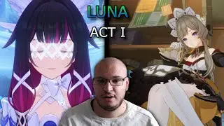 They Really Stepped it up Luna Archon Quest Act 1 Reaction BUT With a TWIST | Genshin Impact