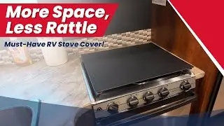 Maximize Your RV Kitchen Space with This Safoner  Aluminum RV Stove Top Cover! 🔥