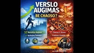 E143. Verslo augimas be chaoso &ndash; mitas ar realybė?