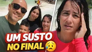 Nossa viagem ao parque aquático terminou com um susto 😰 | Vlog em família