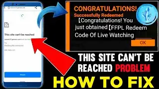 This Page isn't Working Problem | This Site Can't be Reached Problem Free Fire  🔥