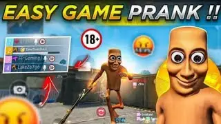 Easy game prank 😂 with Random players 🤬! Extreme reactions 🤯