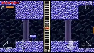 Retro World - walkthrough with secrets - Level 4-2 (Ice World)