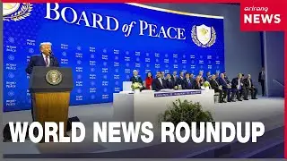 World News: Trump launches &lsquo;Board of Peace&rsquo;; Trump sues JPMorgan Chase; Colombia&ndash;Ecuador trade...