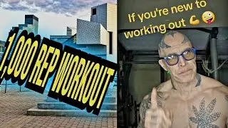 PRISON PUSH-UPS 1/4 rep range of motion 1,000 reps 
