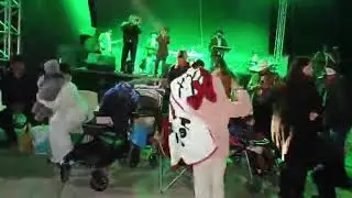 Celebrando la fiesta patronal en Cujuarato Michoac&aacute;n 