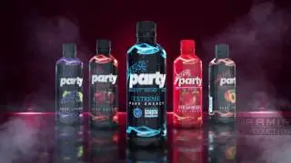 Party Energy Drink 20s TV Commercial