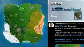 Fortnite Chapter 3 Map Concept By @JohannKrausArt FOLLOW HIM ON TWITTER