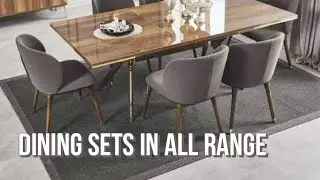 LUXURY & POCKET FRIENDLY  DINING TABLE, CHAIRS,| सबसे सस्ता डाइनिंग सेट | STELA FURNITURE GURUGRAM