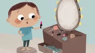The Lipstick by Laura Dockrill and Maria Karipidou (illus.)