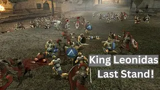 Spartan Total Warrior: King Leonidas and his Spartans vs Romans (4K 60FPS)
