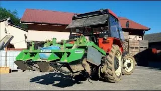 Obsypywanie ziemniaków 2017 / Przerobiony Bomet & Zetor