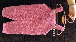 Crochet cute romper 🤩for 6 to 12 months baby #crochet #handmade #romper #waniacrochetcorner