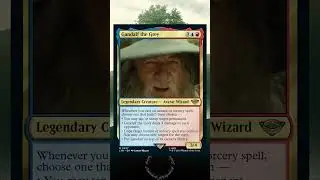 Гэндальф мем на карте МТГ!! Gandalf Sax Guy MTG card!