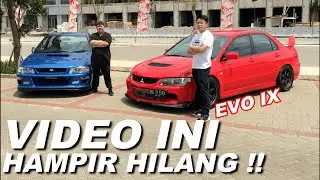EVO 9 VIRAL !!! TEBAS SUBARU DI JDM RUN