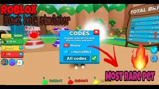 All Working Codes Of Black Hole Simulator Roblox (July 2020)