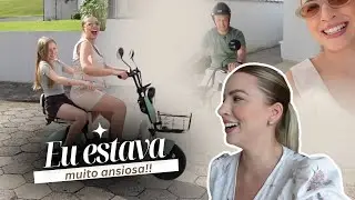 CHEGOOOU! Temos uma MOTO NOVA, retrô, lindaaaa + dia das mães 🤩