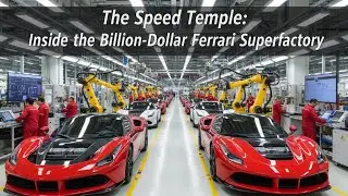 Храм Скорости: Внутри суперфабрики Ferrari стоимостью в миллиард долларов