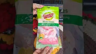 Scotch Brite Gloves #unboxing #gloves #bigbasket #shorts