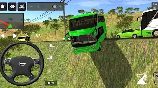 Euro Bus Driving Game Public Transportation 2024 -  Indonesia Bus Simulator Android Gameplay #1726