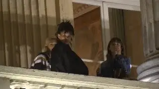 EXCLUSIVE : Willow Smith and Jaden Smith hanging out at a party in Paris