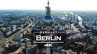 Berlin, Germany 🇩🇪 in 4K | Brandenburg Gate, TV Tower & More by Drone