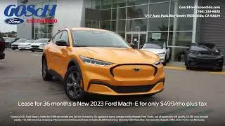 2022 Ford Escape SE & 2023 Ford Mach-E - Gosch Ford Escondido