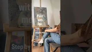 Paint with me. Step by step #stepbystep #stepbysteppainting