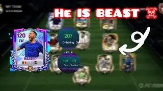 115 Eden Hazard Review 🔥 Best LW in FC Mobile?