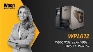 Barcode Printer: WPL612 Industrial Printer | Wasp Barcode Technologies