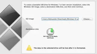 Как создать загрузочный USB-накопитель с помощью Boot Camp (простой способ, работающий на практике)