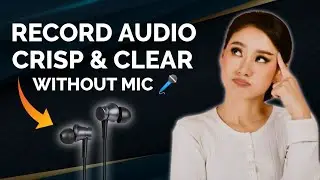 Record Crisp And Clear Audio Without Mic | Record Audio with mobile🔥| Tech Dilliwala
