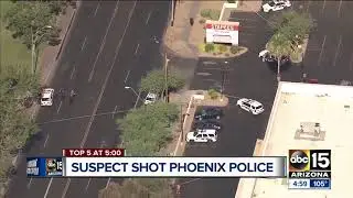 Suspect killed in shooting with Phoenix police near Central/Osborn