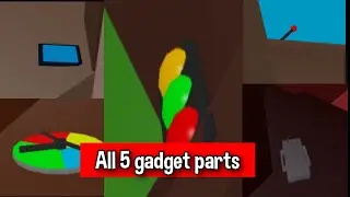 Ghost Simulator: Find all of the gadget fragments.