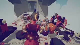 TABS. Medieval knights VS undead army