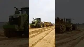 Tandem K-Tec's in action! Watch these scrapers load up fast. ⚡