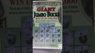 🤑💥Symbol Found on th$5 Giant Jumbo Bucks 💥 Symbol  Found!! #scratchoffs #scratchofftickets