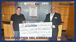 Kirmac Cares for Kids Cheque Presentation | Maple Ridge Hyundai