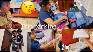 Pack with me 🌼Bag packing tips💟~zouk bag winners 🤩@ganavihemanth
