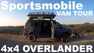Sportsmobile: Van Tour &mdash; 4x4 Overlander &mdash; Идеи Van Life &mdash; Skydio 2 Finale (4K)