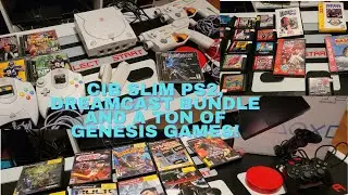 Negotiated For A Complete in Box PS2, Dreamcast Light Gun Bundle and a TON of Sega Genesis Games