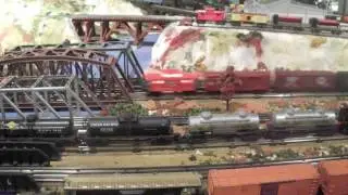 Trains and cars at the Wisconsin Automotive Museum