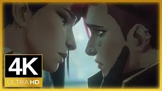 Arcane: Season 2 | Caitlyn and Vi Kiss Scene [2x3] (4K) (Remastered)