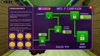 PIGGY MRS P CAMPAIGN BUYING ALL ITEMS!