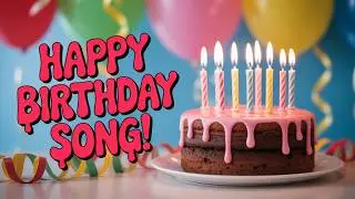 🎉 Happy Birthday Song with Countdown | Classic Version