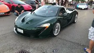 McLaren P1 GREEN - Happy Hippi - Toronto Car Meet