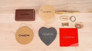 🌟✨ Pixi Laser Engraving | Material Comparison &ndash; See the Difference! 🌟✨